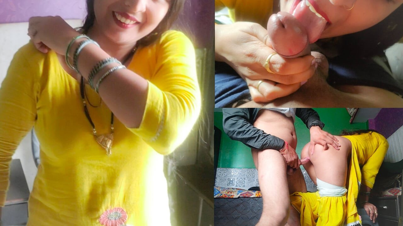 Teen Indian Hot Really Enjoyed Blowjob and Doggy Style,Hot Rani
