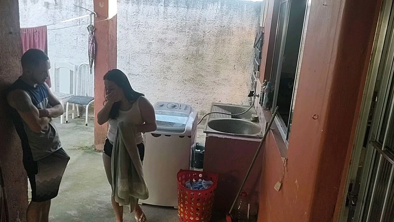 wife left and the maid couldn’t resist my erect dick
